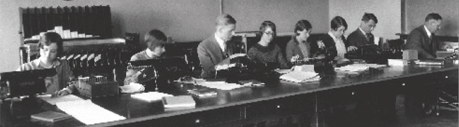 The Iowa State University Statistics Lab in 1930