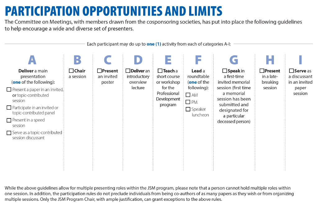 Participant Guidelines