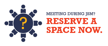 Meeting during JSM? Reserve a space now.