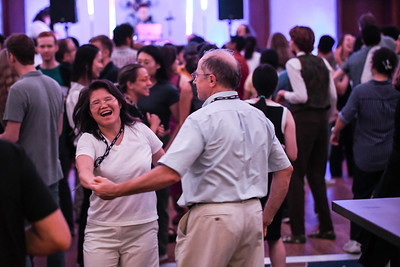 Attendees have a blast at last year's Tuesday night dance party.