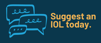Suggest an IOL today.